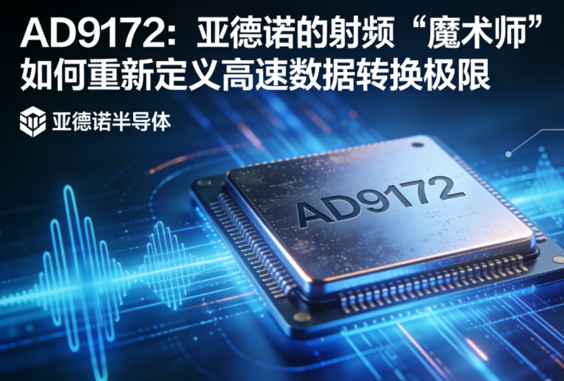 AD9172：亚德诺的射频“魔术师”如何重新定义高速数据转换